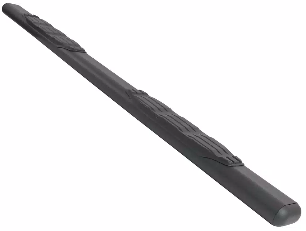 Big Country Truck Accessories Nerf Bar, Fusion, With Step Pads, 5 Inch Oval Straight, Textured Powder Coat, Black, Steel – 105289870