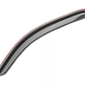 Black Horse Off Road Rainguard, Aerodynamic Design, Tape-On, Smoke, Acrylic – 145321