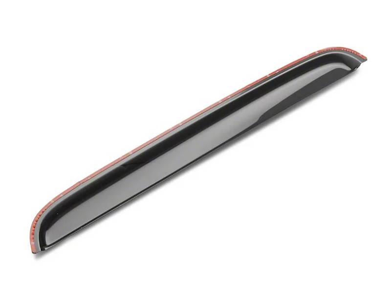 Black Horse Off Road Rainguard, Aerodynamic Design, IN-Channel, Smoke, Acrylic – 1494805IN