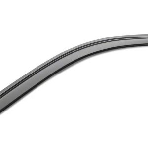 Black Horse Off Road Rainguard, Aerodynamic Design, IN-Channel, Smoke, Acrylic – 1494974IN