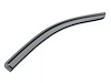 Black Horse Off Road Rainguard, Aerodynamic Design, Tape-On, Smoke, Acrylic – 14-CHSLDC-14