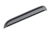 Black Horse Off Road Rainguard, Aerodynamic Design, Tape-On, Smoke, Acrylic – 14-CHSLDC-14