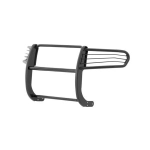 Black Horse Off Road Grille Guard, Powder Coated, Cold Rolled Steel, 1-1/2 Inch Diameter, Without Brush Guard, Without Skid Plate – 17A152500A1MA