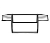 Black Horse Off Road Grille Guard, 3-Piece Modular, Powder Coated, Steel, 1-1/2 Inch Diameter, With Brush Guard, Without Skid Plate – 17DG105MA