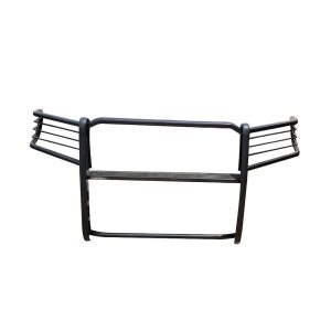 Black Horse Off Road Grille Guard, 3-Piece Modular, Powder Coated, Cold Rolled Steel, 1-1/2 Inch Diameter, Without Brush Guard – 17DG111MA