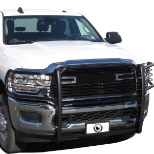 Black Horse Off Road Grille Guard, 3-Piece Modular, Powder Coated, Cold Rolled Steel, 1-1/2 Inch Diameter, Without Brush Guard – 17DG113MA