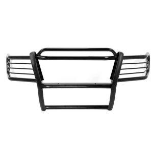 Black Horse Off Road Grille Guard, Powder Coated, Steel, Modular, 1-1/2 Inch Diameter, With Brush Guard, Without Skid Plate – 17EB26MA
