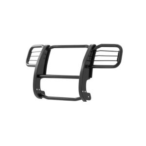 Black Horse Off Road Grille Guard, Powder Coated, Steel, Modular, 1-1/2 Inch Diameter, With Brush Guard, Without Skid Plate – 17EH26MA