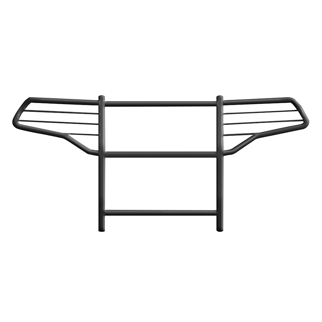 Black Horse Off Road Grille Guard, Powder Coated, Cold Rolled Steel, 1-1/2 Inch Diameter, With Brush Guard, Without Skid Plate – 17FJ31MA
