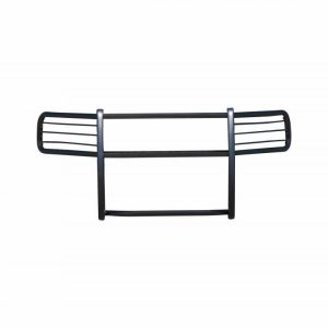 Black Horse Off Road Grille Guard, Powder Coated, Cold Rolled Steel, 1-1/2 Inch Diameter, With Brush Guard, Without Skid Plate – 17FP11MA