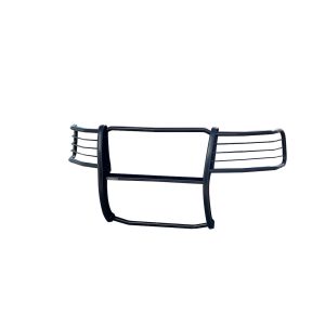 Black Horse Off Road Grille Guard, Powder Coated, Cold Rolled Steel, 1-1/2 Inch Diameter, Without Brush Guard, Without Skid Plate – 17FP28MA