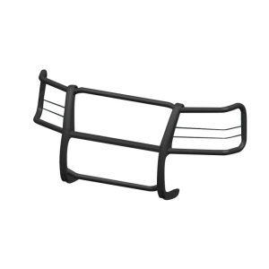 Black Horse Off Road Grille Guard, Powder Coated, Cold Rolled Steel, 1-1/2 Inch Diameter, Without Brush Guard, Without Skid Plate – 17GV02MA