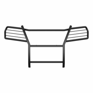 Black Horse Off Road Grille Guard, Powder Coated, Cold Rolled Steel, 1-1/2 Inch Diameter, Without Brush Guard, Without Skid Plate – 17H01MA