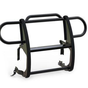 Black Horse Off Road Grille Guard, Powder Coated, Semi Gloss Black, Steel, With Mounting Brackets and Hardware, Without Skid Plate – 17JPJLMA