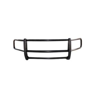 Black Horse Off Road Grille Guard, Spartan ™, Powder Coated, Steel, Modular, 1-1/2 Inch Diameter, With Brush Guard, Without Skid Plate – 17NINVMA
