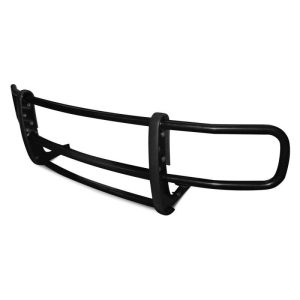 Black Horse Off Road Grille Guard, Spartan ™, Powder Coated, Steel, Modular, 1-1/2 Inch Diameter, With Brush Guard, Without Skid Plate – 17NINVMA
