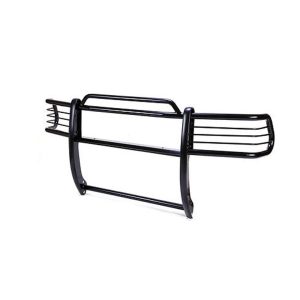 Black Horse Off Road Grille Guard, Powder Coated, Cold Rolled Steel, 1-1/2 Inch Diameter, Without Brush Guard, Without Skid Plate – 17TS27MA