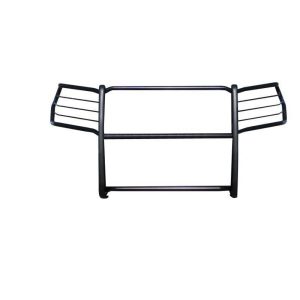 Black Horse Off Road Grille Guard, Powder Coated, Steel, Modular, 1-1/2 Inch Diameter, With Brush Guard, Without Skid Plate – 17TT22MA