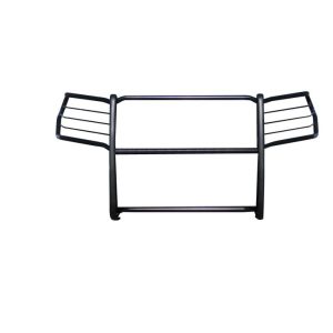 Black Horse Off Road Grille Guard, Powder Coated, Steel, Modular, 1-1/2 Inch Diameter, With Brush Guard, Without Skid Plate – 17TT22MA