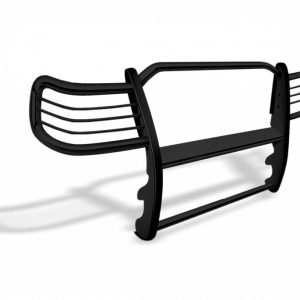 Black Horse Off Road Grille Guard, Powder Coated, Cold Rolled Steel, 1-1/2 Inch Diameter, Without Brush Guard, Without Skid Plate – 17TU26MA