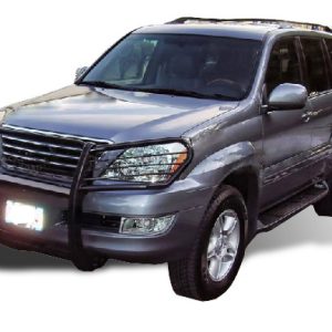 Black Horse Off Road Grille Guard, Powder Coated, Cold Rolled Steel, 1-1/2 Inch Diameter, Without Brush Guard, Without Skid Plate – 17TU26MA