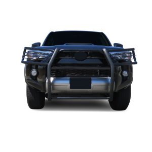 Black Horse Off Road Grille Guard, 3-Piece Modular, Semi-Gloss Powder Coat, Steel, 1.5 Inch Bar Diameter, With Brush Guard – 17TU31MA