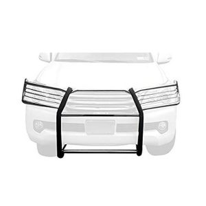 Black Horse Off Road Grille Guard, Polished, Stainless Steel, Modular, 1-1/2 Inch Diameter, With Brush Guard, Without Skid Plate – 17TU31MSS