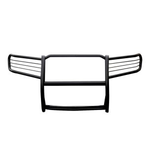 Black Horse Off Road Grille Guard, Powder Coated, Cold Rolled Steel, 1-1/2 Inch Diameter, Without Brush Guard, Without Skid Plate – 17A080202MA