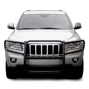 Black Horse Off Road Grille Guard, Powder Coated, Cold Rolled Steel, 1-1/2 Inch Diameter, Without Brush Guard, Without Skid Plate – 17A080202MA
