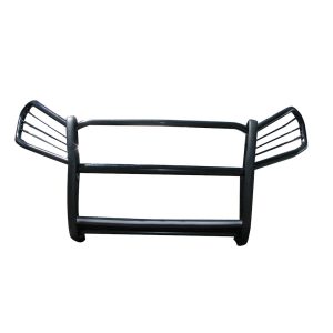 Black Horse Off Road Grille Guard, Powder Coated, Cold Rolled Steel, 1-1/2 Inch Diameter, Without Brush Guard, Without Skid Plate – 17A093902MA