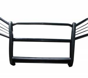 Black Horse Off Road Grille Guard, Powder Coated, Cold Rolled Steel, 1-1/2 Inch Diameter, Without Brush Guard, Without Skid Plate – 17A093902MA