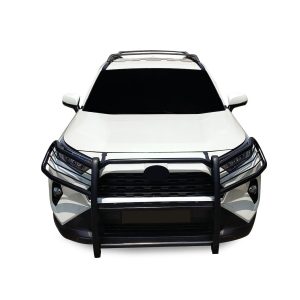 Black Horse Off Road Grille Guard, Powder Coated, Cold Rolled Steel, 1-1/2 Inch Diameter, Without Brush Guard, Without Skid Plate – 17A093904MA