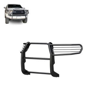 Black Horse Off Road Grille Guard, Powder Coated, Cold Rolled Steel, 1-1/2 Inch Diameter, Without Brush Guard, Without Skid Plate – 17A096402MA