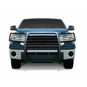Black Horse Off Road Grille Guard, Semi-Gloss Powder Coat, Steel, 1.5 Inch Bar Diameter, With Brush Guard, Without Skid Plate – 17A098900MA