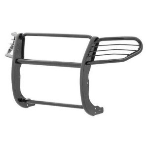 Black Horse Off Road Grille Guard, Powder Coated, Cold Rolled Steel, 1-1/2 Inch Diameter, Without Brush Guard, Without Skid Plate – 17A110200MA