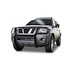 Black Horse Off Road Grille Guard, 3-Piece Modular, Powder Coated, Steel, 1-1/2 Inch Diameter, With Brush Guard, Without Skid Plate – 17A112100MA