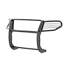 Black Horse Off Road Grille Guard, 3-Piece Modular, Powder Coated, Steel, 1-1/2 Inch Diameter, With Brush Guard, Without Skid Plate – 17A112100MA