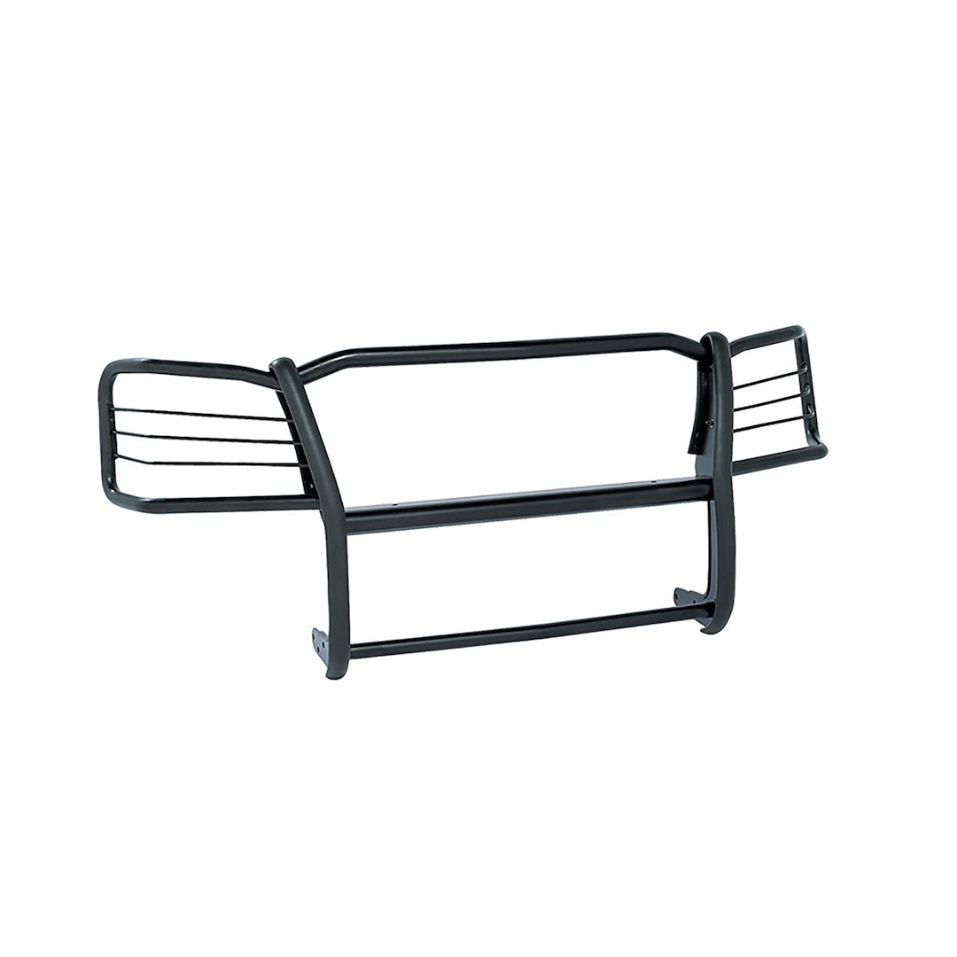Black Horse Off Road Grille Guard, Powder Coated, Steel, Modular, 1-1/2 Inch Diameter, With Brush Guard, Without Skid Plate – 17A155900MA