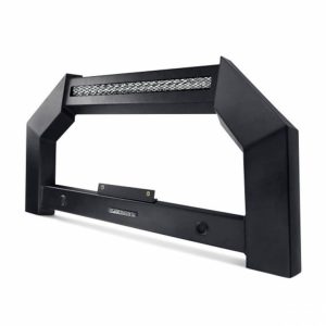 Black Horse Off Road Bull Bar, Armour, Flat Rugged Style, Powder Coated, Matte Black, Steel, Without Skid Plate – AB-F07