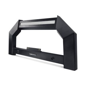 Black Horse Off Road Bull Bar, Armour, Flat Rugged Style, Powder Coated, Matte Black, Steel, Without Skid Plate, Without Light Bar – AB-JE01-NL