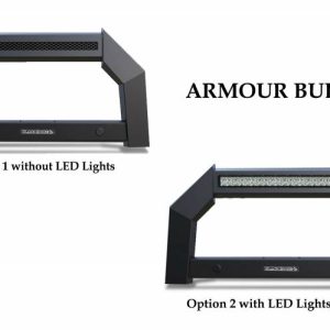 Black Horse Off Road Bull Bar, Armour, Flat Rugged Style, Powder Coated, Matte Black, Steel, Without Skid Plate, Without Light Bar – AB-JE92-NL