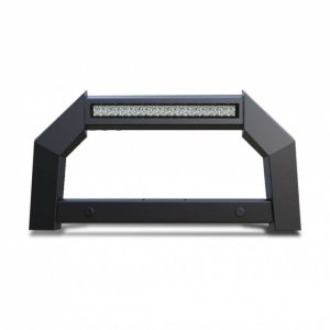 Black Horse Off Road Bull Bar, Armour, Flat Rugged Style, Powder Coated, Matte Black, Steel, Without Skid Plate – AB-TO22
