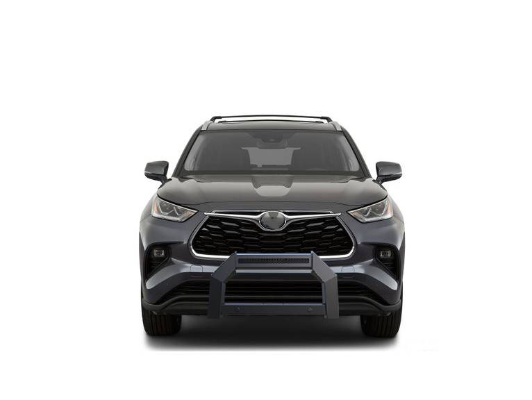 Black Horse Off Road Bull Bar, Armour, Flat Rugged Style, Powder Coated, Matte Black, Steel, Without Skid Plate, Without Light Bar – AB-TO54-NL