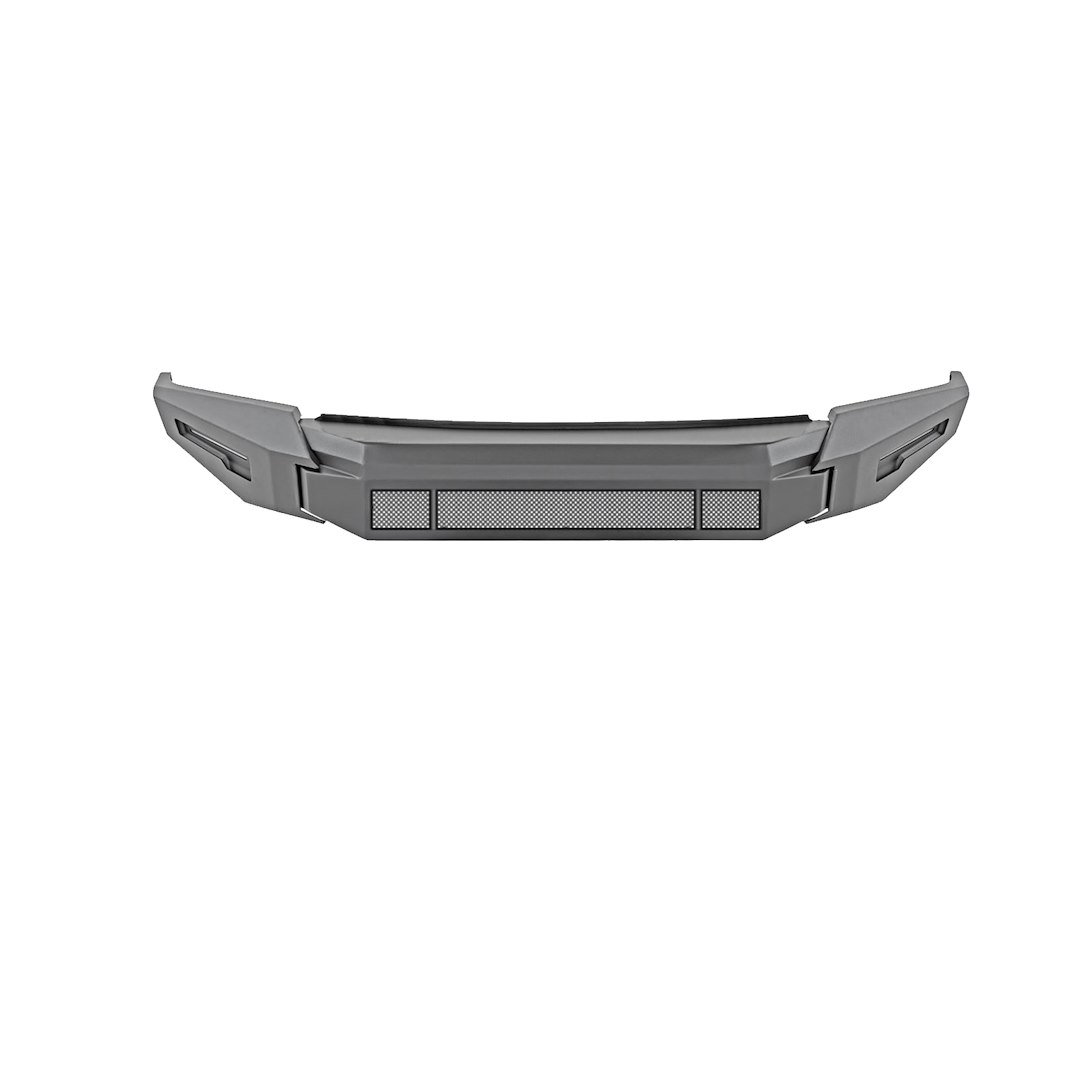Black Horse Off Road Bumper, Armour II, 3 Piece Modular, Bolt-On, Without Grille Guard, Without Skid Plate – AFB-FR19-BU