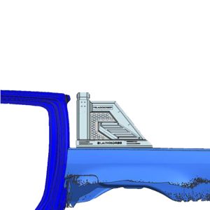 Black Horse Off Road Bed Cargo Rack, Armour II, With 50 Inch Light Bar Mounting Plate, Powder Coated, Steel – AR2-03B
