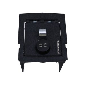 Black Horse Off Road Console Security Insert, With 4 Digit Combination Lock, Powder Coat, Steel – ASFB05