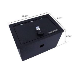 Black Horse Off Road Console Security Insert, With 4 Digit Combination Lock, Powder Coat, Steel – ASGM05