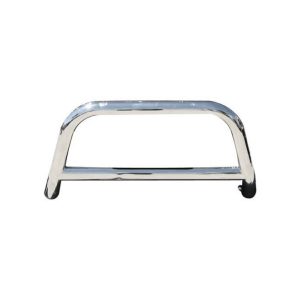 Black Horse Off Road Bull Bar, A Bar, 2-1/2 Inch Diameter Tube, Polished, Stainless Steel, Without Skid Plate, Without Light Bar – BB071103SS