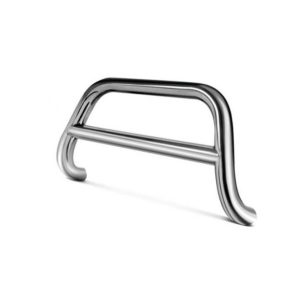 Black Horse Off Road Bull Bar, A Bar, 2-1/2 Inch Diameter Tube, Polished, Stainless Steel, Without Skid Plate, Without Light Bar – BBSU01SS