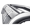 Black Horse Off Road Bull Bar, Beacon, 3 Inch Diameter Tube, Polished, Stainless Steel, With Skid Plate, With 20 Inch Light Bar – BE-A1802S